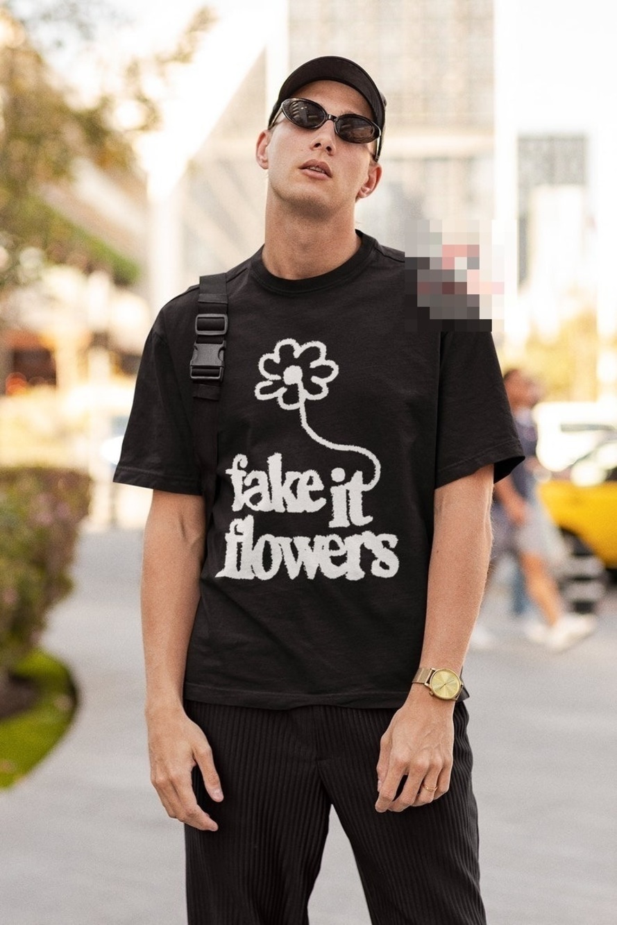 Beabadoobee Unisex T-Shirt - Fake It Flowers Album - Music Graphic Tee